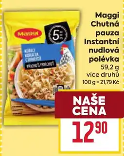 Billa Maggi Chutná pauza Instantní nudlová polévka nabídka