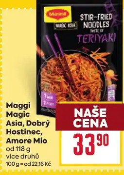 Billa Maggi Magic Asia, Dobrý Hostinec, Amore Mio nabídka