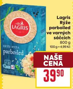 Billa Lagris rýže parboiled nabídka