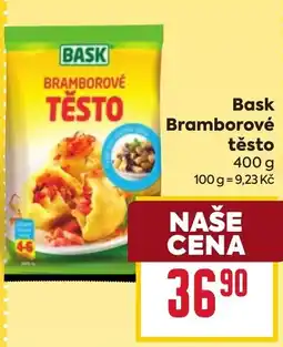 Billa Bask bramborové těsto nabídka