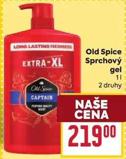 Billa Old Spice sprchový gel nabídka