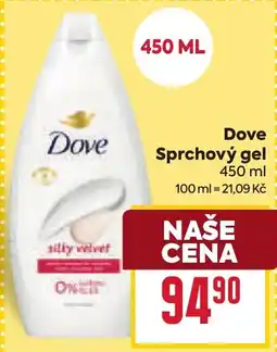 Billa Dove sprchový gel silky velvet nabídka