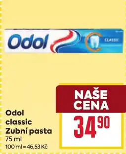 Billa Odol classic zubní pasta nabídka