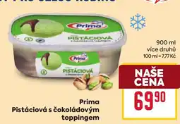 Billa Prima Pistáciová s čokoládovým toppingem nabídka