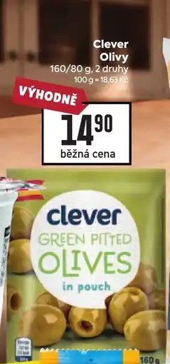 Billa Clever olivy nabídka