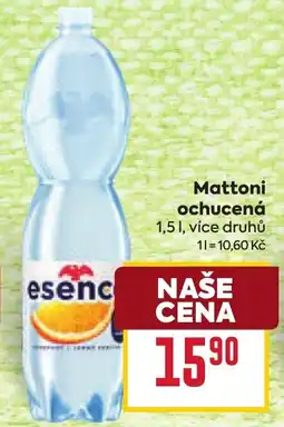Billa Mattoni ochucená nabídka