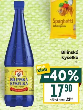 Billa Bilinská kyselka nabídka
