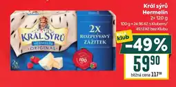 Billa Králsýrů Hermelín nabídka