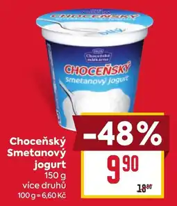 Billa Chocenšký Smetanový jogurt nabídka