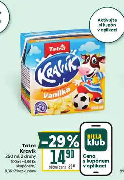 Billa Tatra Kravík nabídka
