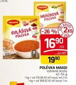 Flop Polévka maggi nabídka