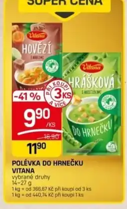 Flop Vitana polévka do hrnečku nabídka