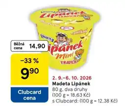 Tesco Madeta Lipánek nabídka