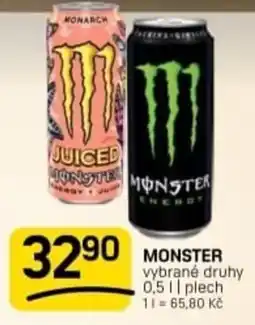 Flop Monster vybrané druhy nabídka