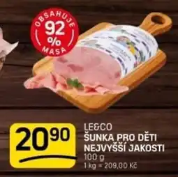 Flop Le&Co šunka pro děti nabídka