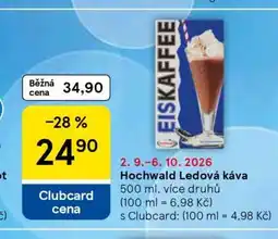 Tesco HOCHWALD ledová káva nabídka