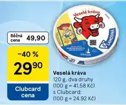 Tesco Veselá kráva nabídka