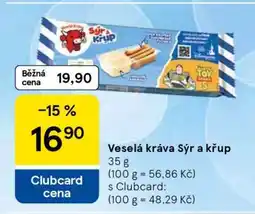 Tesco Veselá kráva Sýr a Křup nabídka