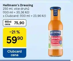 Tesco Hellmann’s dressing nabídka