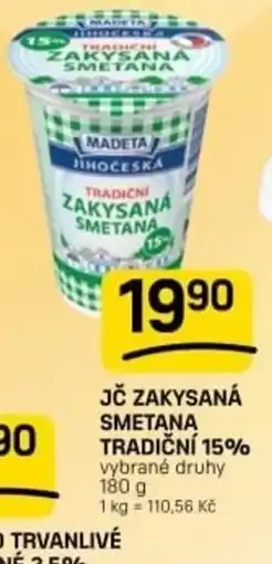 Flop Madeta tradiční zakysaná smetana nabídka