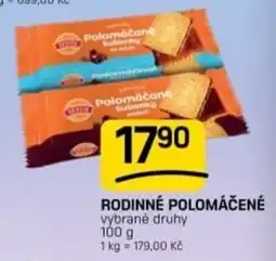 Flop Rodinné polomáčené nabídka