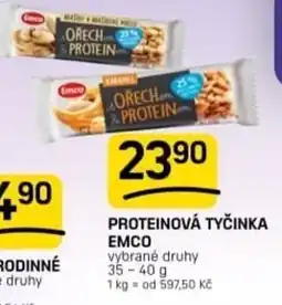 Flop Emco proteinová tyčinka nabídka