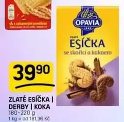 Flop Opavia zlaté esíčka se skořicí a kakaem nabídka