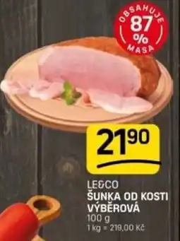 Flop Le&co šunka od kosti výběrová nabídka