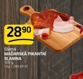 Flop Sláma maďarská pikantní slanina nabídka