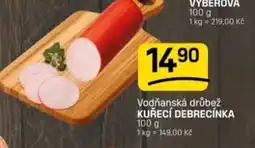 Flop Vodňanská drůbež kuřecí debrecínka nabídka