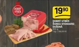 Flop Dobrý výběr šunka standard dušená nabídka