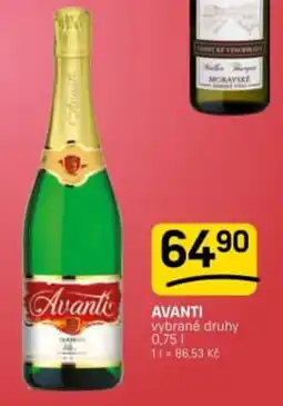 Flop Avanti vybrané druhy nabídka