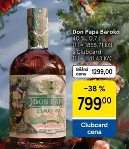 Tesco DON PAPA BAROKO nabídka