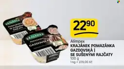 Flop Alimpex krajánek pomazánka gazdovská se sušenými rajčaty nabídka