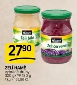 Flop Zelí Hamé nabídka