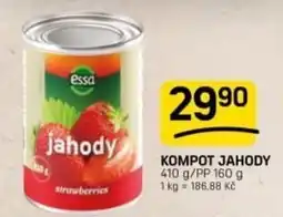 Flop Essa kompot jahody nabídka