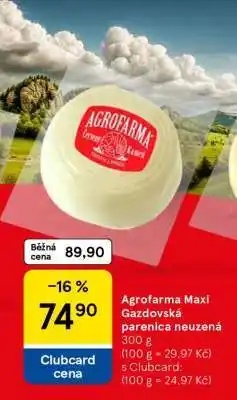 Tesco Agrofarma Maxi Gazdovská parenica neúdená nabídka