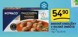 Flop Nowaco masové knedlíčky v rajské omáčce nabídka
