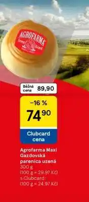 Tesco Agrofarma Maxi Gazdovská parenica údená nabídka