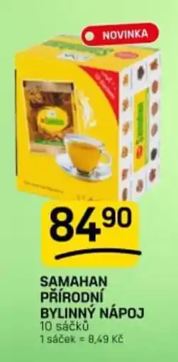 Flop Samahan přírodní bylinný nápoj nabídka
