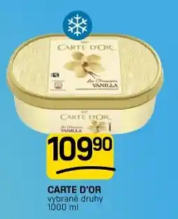 Flop Carte d'or vybrané druhy nabídka