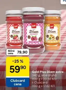 Tesco Gold Plus Džem extra nabídka
