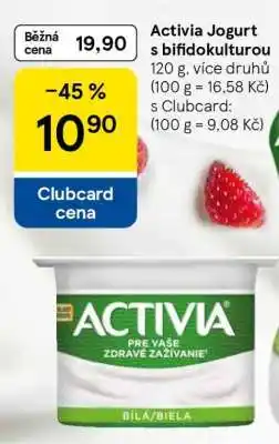 Tesco Activia Jogurt s bifidokulturou nabídka