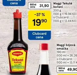 Tesco Maggi Tekuté koření nabídka