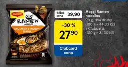 Tesco Maggi Ramen noodles nabídka