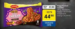 Tesco Maggi Korean noodles nabídka