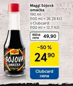 Tesco Maggi sójová omáčka nabídka