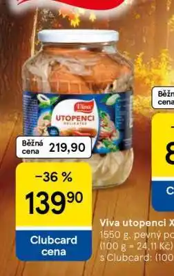 Tesco Viva utopenci XXL nabídka