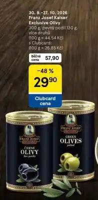 Tesco Franz Josef Kaiser Exclusive Olivy nabídka
