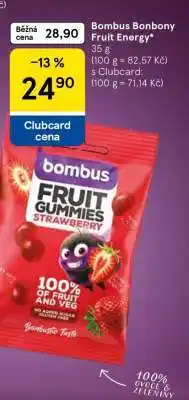 Tesco Bombus Bonbony Fruit Energy nabídka